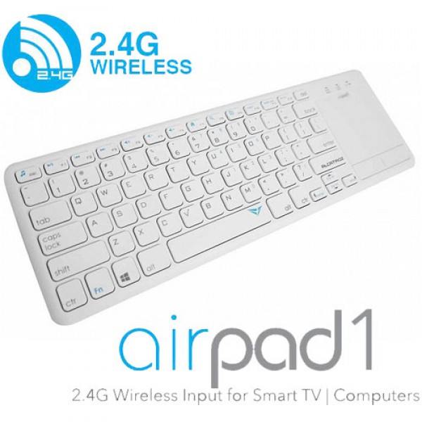 ALCATROZ WIRELESS KEYBOARD AIRPAD 1 WHITE