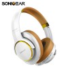 SONIC GEAR BLUETOOTH NOISE CANCEL HEADPHONES AIRPHONE ANC 3000 W.GOLD