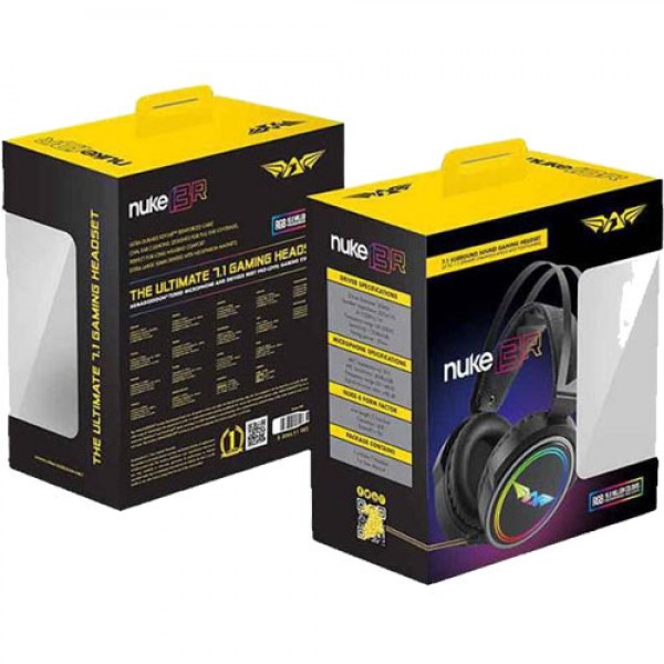 ARMAGGEDDON PRO GAMING HEADSET 7,1 NUKE 13R