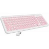 ALCATROZ WIRELESS KEYBOARD JELLYBEAN A200 W.PEACH