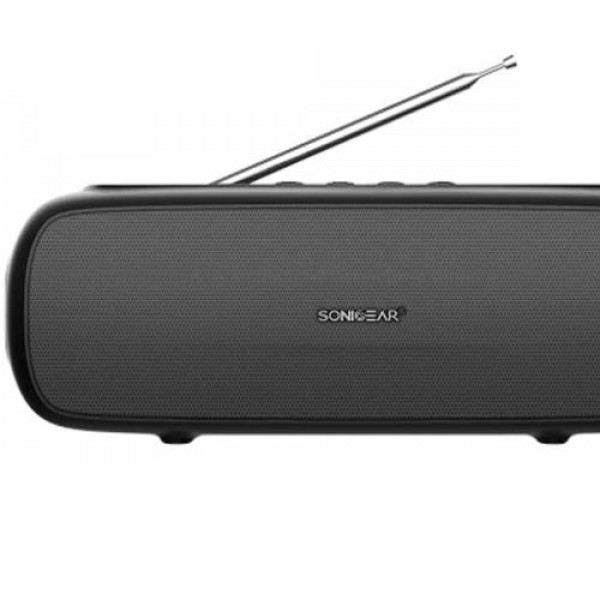 SONIC GEAR BLUETOOTH 5.0 SUPER BASS FM RADIO B.GREY