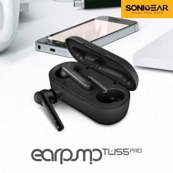 SONIC GEAR TWS EARPUMP 5 PRO BLACK