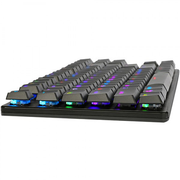 ARMAGGEDDON MECHANICAL LOW PROFILE KEYBOARD RGB FALCONET RED