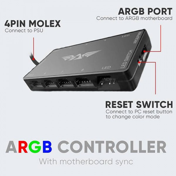 ARMAGGEDDON RGB COMMAND 8.2R CONTROLLER