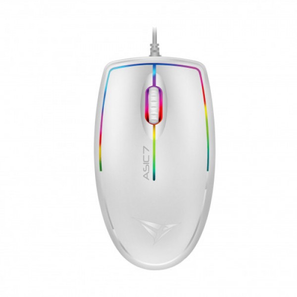 ALCATROZ RGB FX USB WIRED MOUSE ASIC 7 WHITE