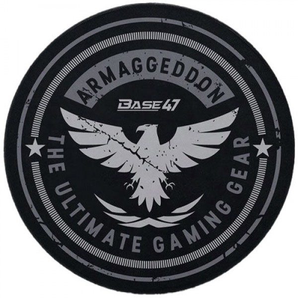 ARMAGGEDDON GAMING FLOOR MAT BASE-47 BADGE 120CM BLACK