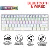 ARMAGGEDDON MECH KEYBOARD BT/WIRED STARLING WHT