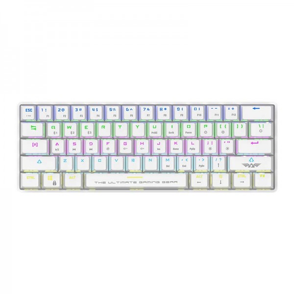 ARMAGGEDDON MECH KEYBOARD BT/WIRED STARLING WHT