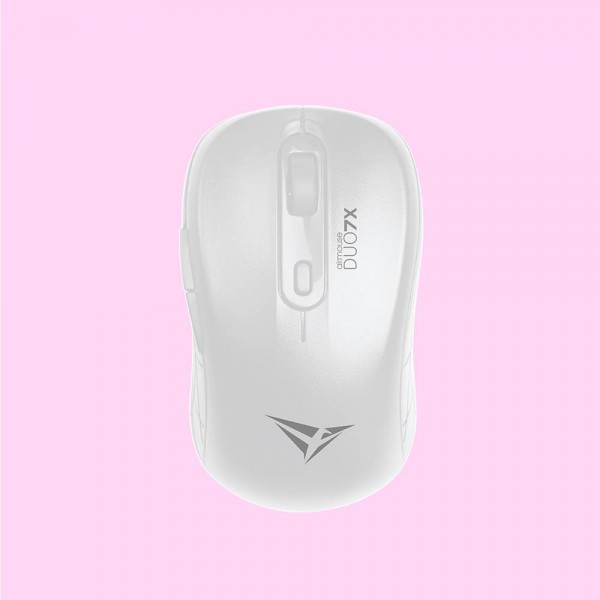 ALCATROZ SILENT AIRMOUSE DUO 7X WIRELESS/BT MOUSE WHITE