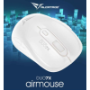 ALCATROZ SILENT AIRMOUSE DUO 7X WIRELESS/BT MOUSE WHITE