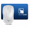 ALCATROZ SILENT AIRMOUSE DUO 7X WIRELESS/BT MOUSE WHITE