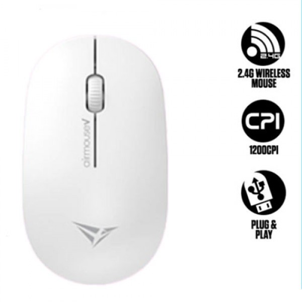 ALCATROZ WIRELESS MOUSE AIRMOUSE V WHITE 1200DPI