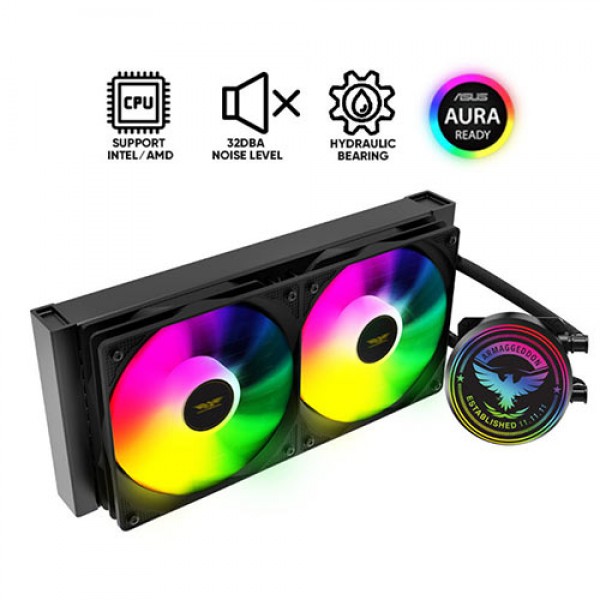 ARMAGGEDDON CPU COOLER ARCTIC FREEZE PRO 240 BLACK