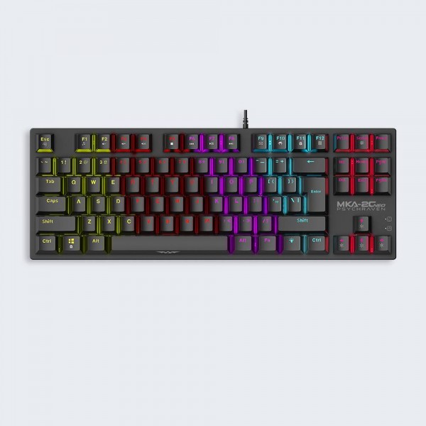 ARMAGGEDDON MECHANICAL KEYBOARD MKA-2C NEO BLACK LINEAR RED SWITCH