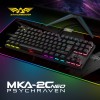 ARMAGGEDDON MECHANICAL KEYBOARD MKA-2C NEO BLACK LINEAR RED SWITCH