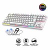 ARMAGGEDDON MECHANICAL KEYBOARD MKA-2C NEO WHITE LINEAR RED SWITCH