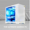 ARMAGGEDDON GAMING PC CASE FULL ATX TESSARAXX CORE 13 AIR WHITE