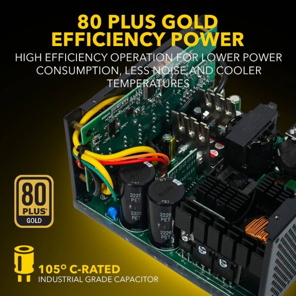 ARMAGGEDDON PSU VOLTRON GOLD 80+ RATING 1000W