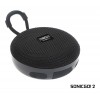 SONICGEAR SONICGO 2 BLUETOOTH 5.3 PORTABLE SPEAKER WITH MIC FM RADIO USB PLAYBACK BLACK