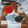 SONICGEAR SONICGO 2 BLUETOOTH 5.3 PORTABLE SPEAKER WITH MIC FM RADIO USB PLAYBACK GREY