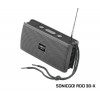 SONICGEAR SONICGO RDO 30X BLUETOOTH PORTABLE FM SPEAKER GREY