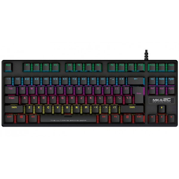 ARMAGGEDDON MECHANICAL KEYBOARD MKA-2C NEO BLACK CLICKY BLUE SWITCH