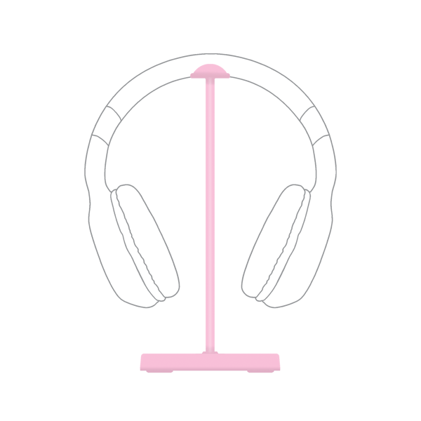 ARMAGGEDDON GAMING HEADPHONE STAND PINK