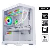 ARMAGGEDDON GAMING PC CASE MATX AQUARON WHITE