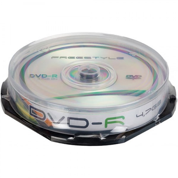 FREESTYLE DVD-R 4,7GB 16X CAKE (10PCS)