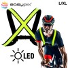 EASYPIX FULL SPECTRUM LED VEST STREETGLOW L/XL