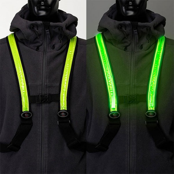 EASYPIX FULL SPECTRUM LED VEST STREETGLOW L/XL