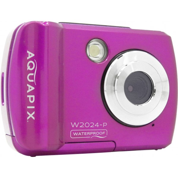 AQUAPIX WATERPROOF CAMERA W2024-W SPLASH PINK