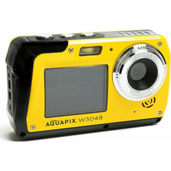 AQUAPIX WATERPROOF 4K CAMERA W-3048 YELLOW EDGE