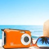 AQUAPIX WATERPROOF CAMERA W-3027 WAVE ORANGE