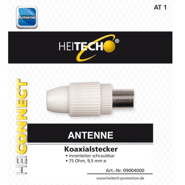 HEITECH COAXIAL PLUG