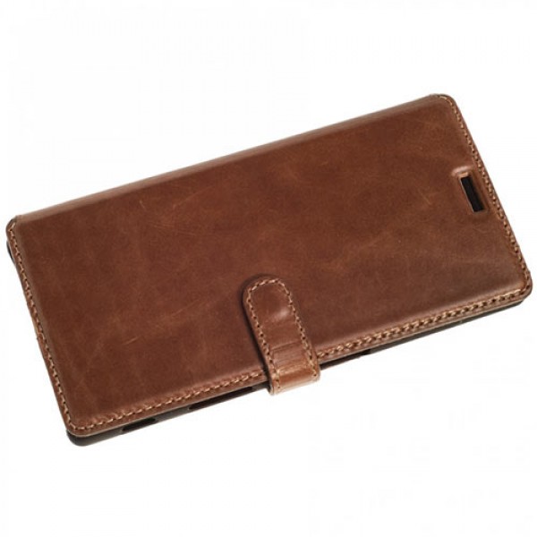 TELLUR BOOK CASE XPERIA M4 AQUA LEATHER BROWN