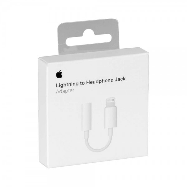 APPLE LIGHTNING TO 3,5MM HEADPHONE JACK ADAPTER MMX62ZM/A RETAIL PACK