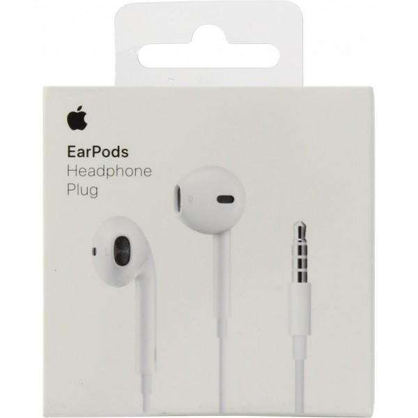 APPLE MNHF2ZM/A EARPODS WITH REMOTE AND MIC RETAIL PACK