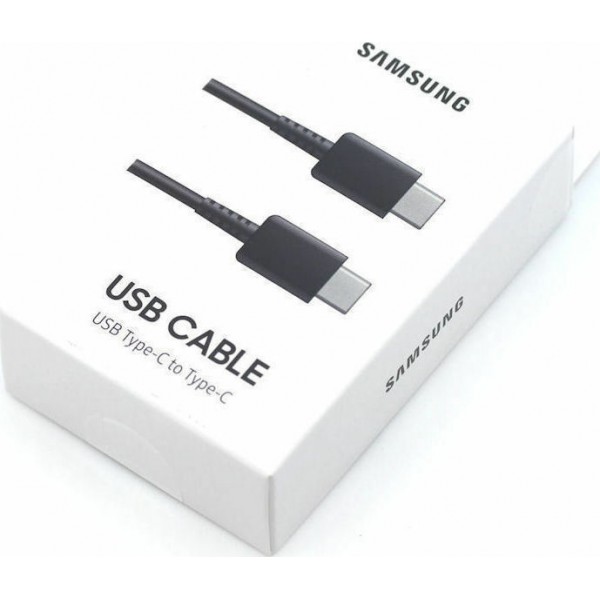 SAMSUNG DATACABLE USB-C TO USB-C BLACK RETAIL PACK