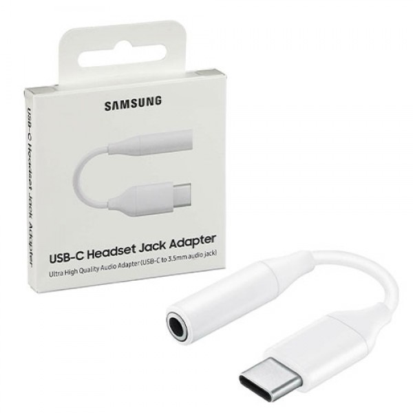 SAMSUNG HEADPHONE ADAPTER TYPE-C TO 3,5MM WHITE