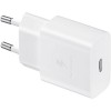 SAMSUNG TYPE-C TRAVEL CHARGER 15W WHITE