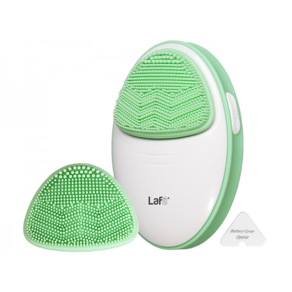 LAFE CLEANING-MASSAGING SONIC FACE BRUSH GREEN