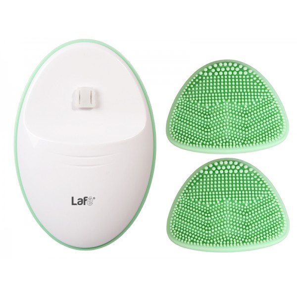 LAFE CLEANING-MASSAGING SONIC FACE BRUSH GREEN