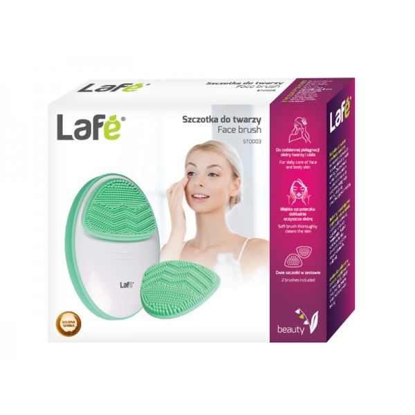 LAFE CLEANING-MASSAGING SONIC FACE BRUSH GREEN