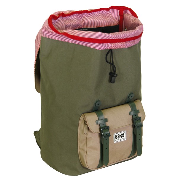 8848 TRAVEL BACKPACK 15,6' UNISEX WATERPROOF KHAKI GREEN