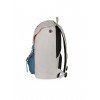 8848 TRAVEL BACKPACK 15,6' UNISEX WATERPROOF LIGHT GRAY WITH BLUE POCKET