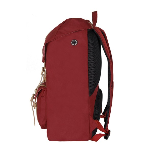 8848 TRAVEL BACKPACK 15,6' UNISEX WATERPROOF BURGUNDY