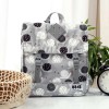 8848 BACKPACK FOR CHILDREN WITH SNAILS PRINT GREY