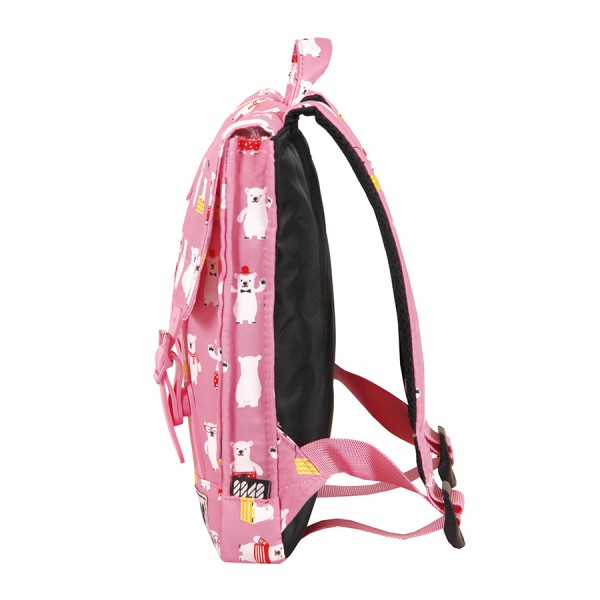 8848 BACKPACK FOR CHILDREN WITH WHITE BEARS PRINT