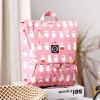 8848 TRAPEZOIDAL BACKPACK FOR CHILDREN WITH WHITE BEARS PRINT